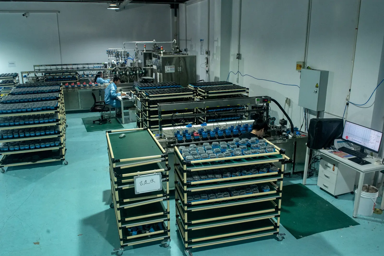 Production floor overview